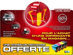 La franchise de cartouche d&rsquo;encre vous permet de jouer les pères noël!