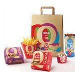 La franchise de restauration rapide relooke ses emballages