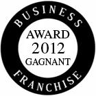 La franchise de lavage auto a remporté le Franchise Business Award 2012