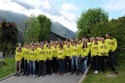 L&rsquo;ensemble du réseau de cuisine réuni à Chamonix pour le 2ème Green Camp