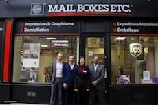 Inauguration du siège de la franchise de services print et postal