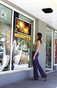 Les vitrines en évolution