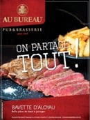 Au mois de juin, opération On partage tout dans les pubs du réseau