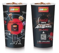 Les restaurants du réseau de sandwicheries renouvèlent l&rsquo;opération gobelets