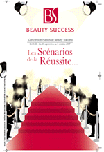 La montée des marches pour les franchisés et les partenaires de Beauty Success pour la 13ème Convention de l&rsquo;Enseigne