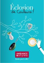 Une éclosion de couleurs chez la franchise Ambiance et styles!