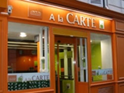 Premier concept de restauration rapide en libre-service