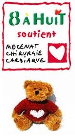 La franchise 8 à Huit, partenaire de Mécénat Chirurgie Cardiaque !