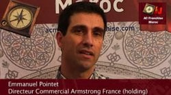 Interview d&rsquo;Emmanuel Pointet, Directeur Commercial à propos de sa franchise au Maroc (2010)