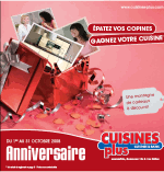 En octobre c&rsquo;est l&rsquo;anniversaire de CUISINES PLUS