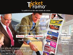 Les franchises de publicité au verso des tickets de caisse