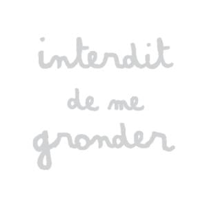 Franchise Interdit de me gronder : Prêt-à-porter pour enfants