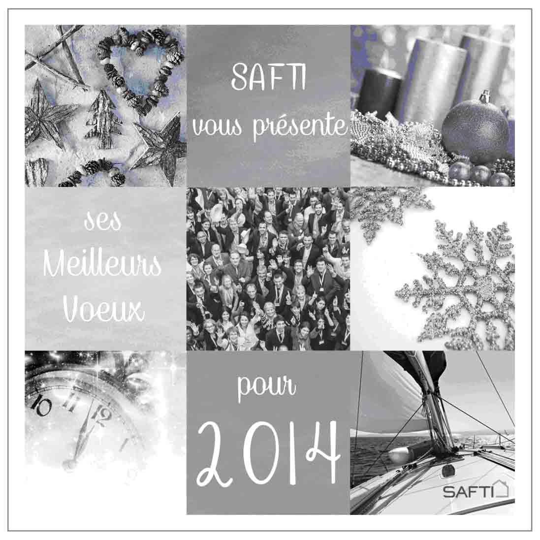 Meilleurs Voeux de l&rsquo;équipe du réseau immobilier SAFTI