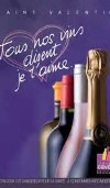 Le rouge du vin pour la saint Valentin