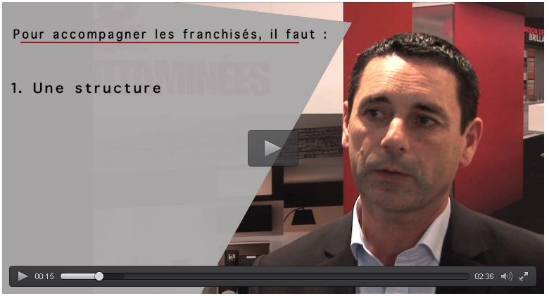 L&rsquo;accompagnement du franchisé au sein du réseau