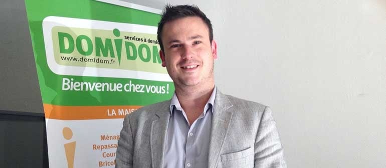 Interview de Benjamin MARTIN franchisé Domidom Cholet (49)