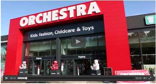 Orchestra: le plus grand magasin d&rsquo;Europe de mode et puériculture