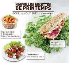 La franchise class&rsquo;croute propose sa nouvelle carte printemps-été 2015