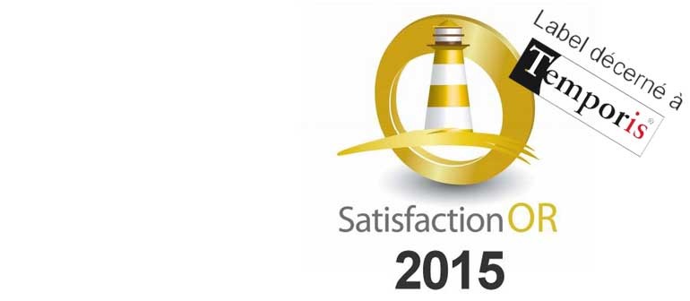 La franchise Temporis obtient le label Satisfaction Or pour la 3ème année consécutive