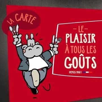 Repositionnement prix des restaurants Hippopotamus