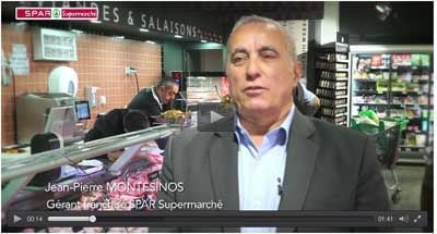 Reportage sur un franchisé Spar supermarché
