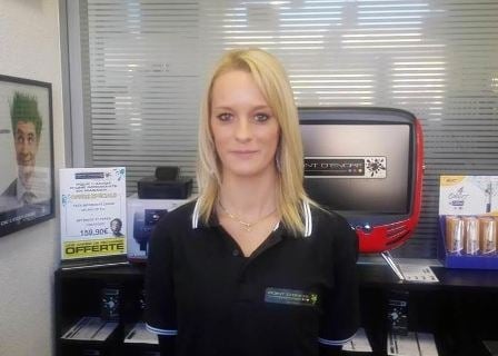 Gwendoline, nouvelle franchisée Point d'Encre