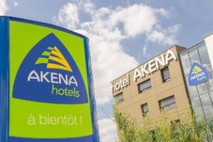 Façade de la franchise Akena Hôtel