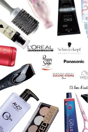 Les marques proposées par le réseau Shop Coiffure