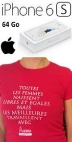 Agenda Diagnostics propose de gagner un iPhone 6S et des t-shirts