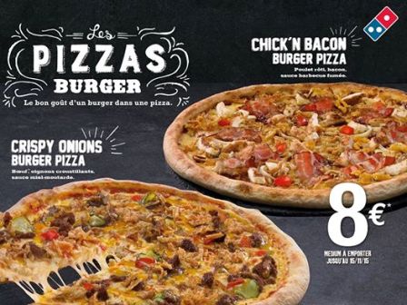 Les produits de la franchise Domino&rsquo;s Pizza