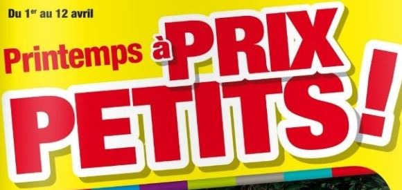 Du mobilier d'extérieur, des jeux et jouets d'extérieur et de la déco à prix réduits à l'occasion du printemps