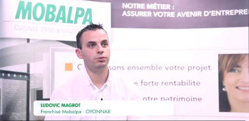 Interview de Ludovic Margot, franchisé Mobalpa à Oyonnax