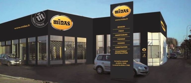 Les dernières ouvertures de centres franchisés Midas