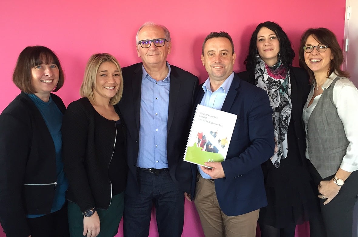 Renouvellement de partenariat  pour le franchiseur Vakom