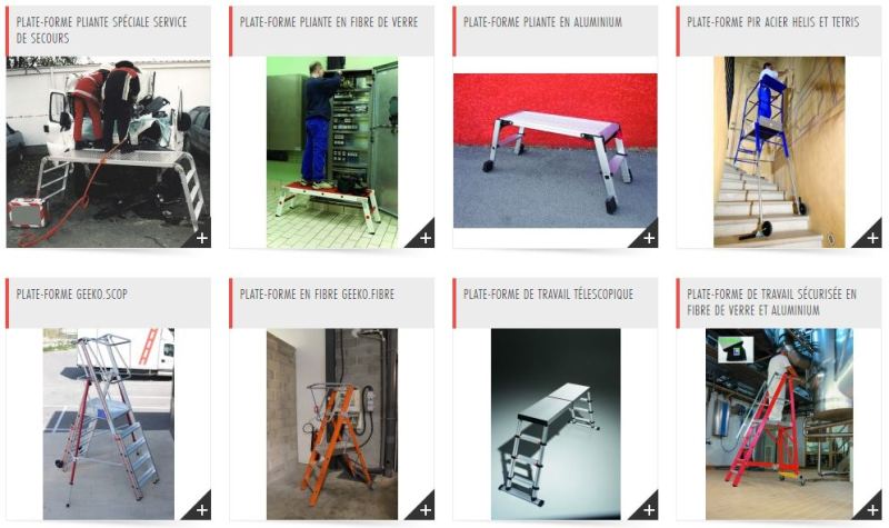 Escabeaux et plates-formes