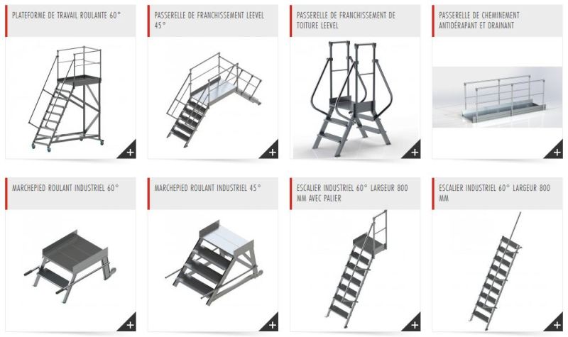 Accès bâtiment sur-mesure LEEVEL