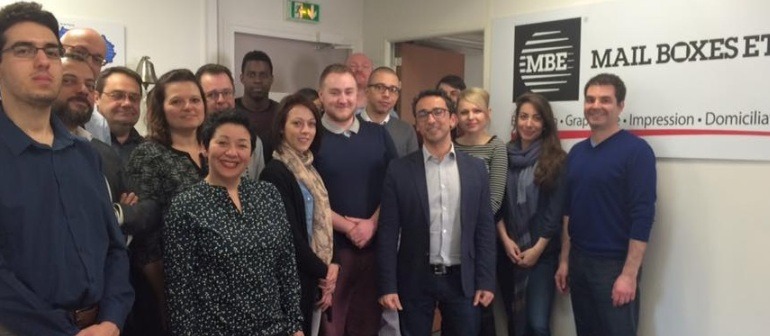 Session de formation pour les nouveaux franchisés Mail Boxes Etc.