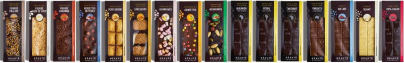 Réauté Chocolat développe son offre avec 16 nouvelles tablettes de chocolat