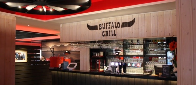 Grande variété des produits du réseau Buffalo Grill