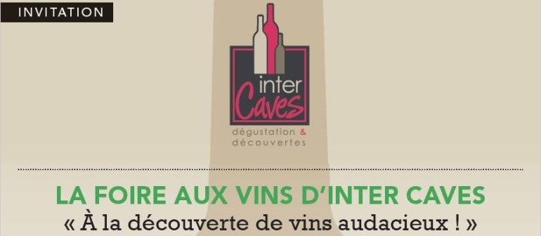 Le réseau Inter Caves organise sa Foire aux Vins d’automne
