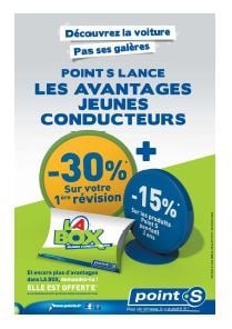 Point S et ses avantages jeunes conducteurs