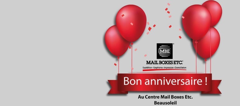 La franchise Mail Boxes Etc. de Beausoleil souffle sa première bougie