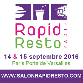Rapid Resto, le rendez-vous d’automne des professionnels de la Vente à Emporter, du Snacking et de la Street Food