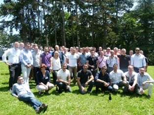 Les concessionnaires Grosfillex Fenêtres en meeting annuel à Lyon.