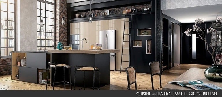 Exemple de cuisine proposée par le réseau Mobalpa : Melia