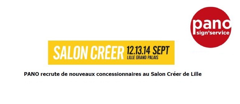 La franchise PANO vous donne rendez-vous au Salon Créer de Lille
