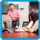 Des réunions d'information