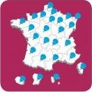 Un réseau national + DOM de 156 cabinets