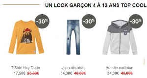 Look garçon Miniman