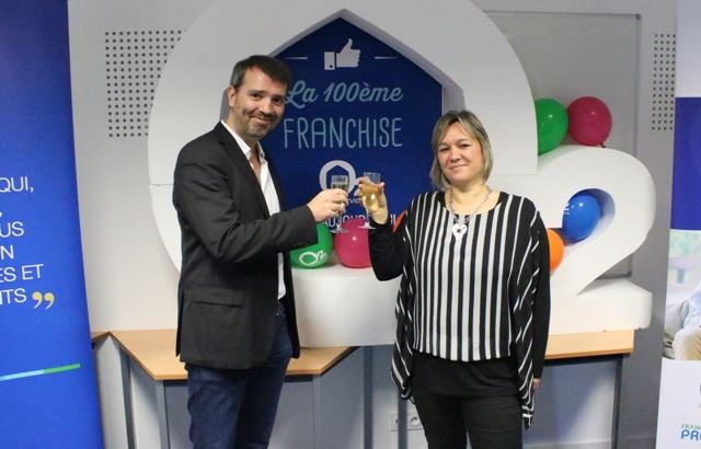 Le réseau a ouvert 100 agences franchisées depuis sa création
